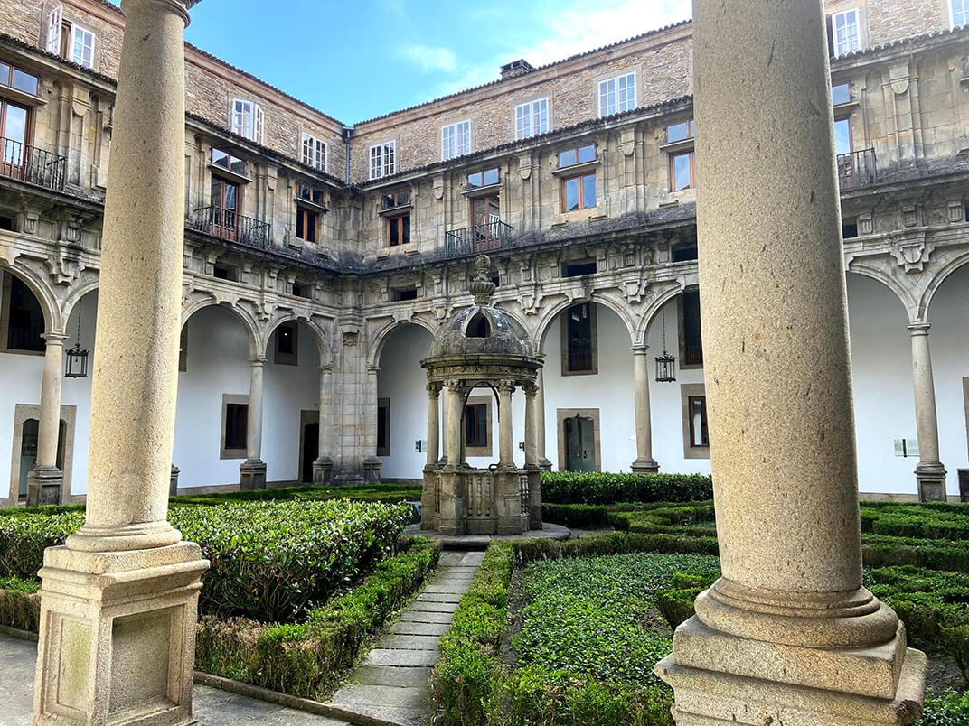 2 nights Spain bed and breakfast (Parador de Santiago de Compostela) flights included